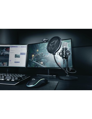 21753 micrófono Negro Micrófono de estudio