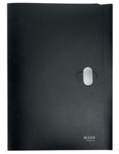 46220095 carpeta Polipropileno (PP) Negro A4 - Pack de 10 unidades