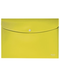 46780015 carpeta Polipropileno (PP) Amarillo A4 - Pack de 10 unidades