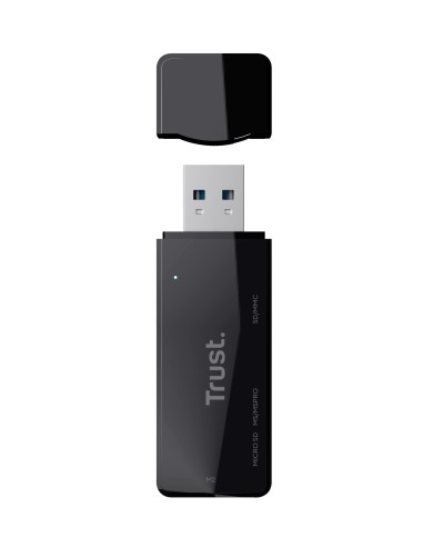 NANGA lector de tarjeta USB 3.2 Gen 1 (3.1 Gen 1) Type-A Negro