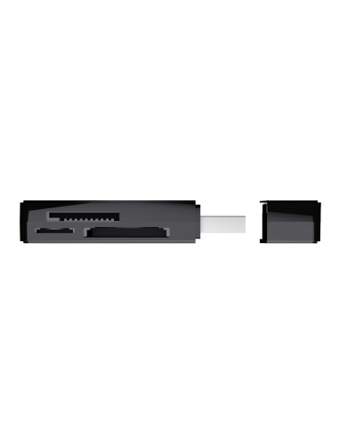 NANGA lector de tarjeta USB 3.2 Gen 1 (3.1 Gen 1) Type-A Negro