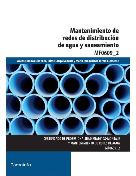 Mantenimiento de redes distribucion de agua y saneamiento