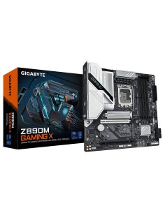 Placa base Z890M GAMING X - Compatible con procesadores Intel Core Ultra (Serie 2), 8+1+2 fases VRM, hasta 8800MHz DDR5 (OC), 1x