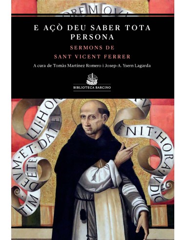 ACO DEU SABER TOTA PERSONA ANTOLOGIA DELS SERMONS SANT VICE