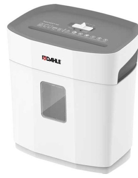 Destructora de documentos dahle papersafe ps140 10 hojas P4 corte en particulas 12 l color gris
