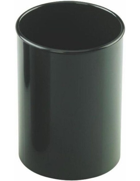 CUBILETE DE PLASTICO RECICLADO OPACO NEGRO