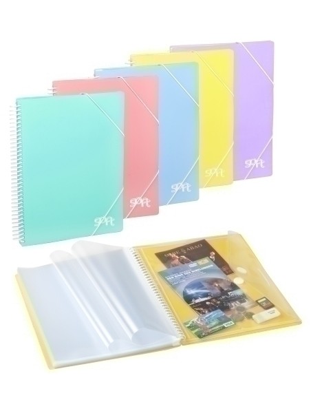 TARIF.CARCH.PP ARCHIVEX A4 20F. SURTIDO - Pack de 10 unidades