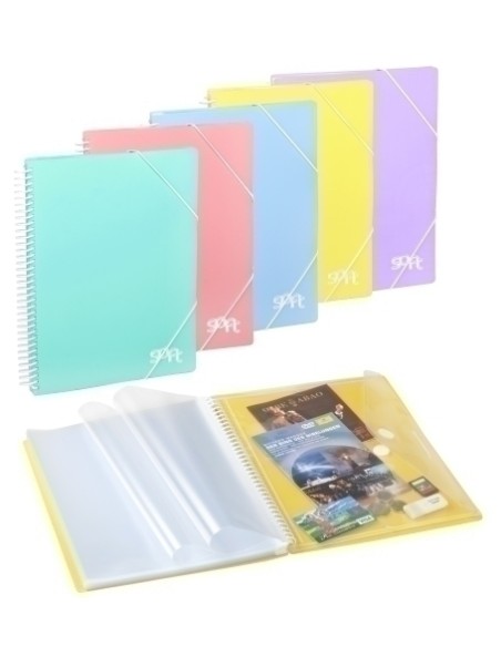 TARIF.CARCH.PP ARCHIVEX A4 30F. SURTIDO - Pack de 10 unidades