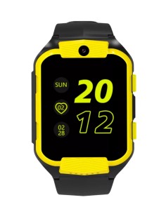 Reloj para niños Cindy KW-41 4G Cámara, música, Amarillo/Negro