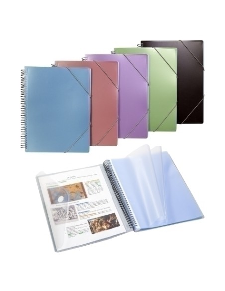 TARIF.CARCH.PP METAL A4 30F. SURTIDO - Pack de 10 unidades