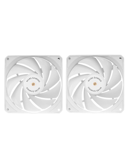 MF-NCLX2W Carcasa del ordenador Ventilador 12 cm Blanco 2 pieza(s)