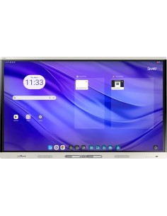MX pizarra blanca interactiva 165,1 cm (65") 3840 x 2160 Pixeles Pantalla táctil Plata USB / Bluetooth