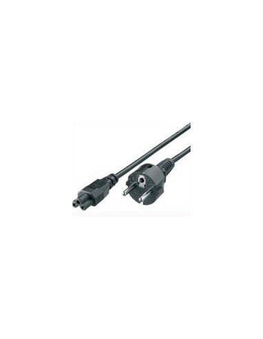 112150 Negro 1,8 m C5 acoplador CEE7/4