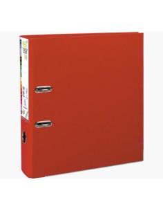 53345E carpeta de cartón A4 Rojo