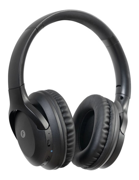 AURIS-BT auricular y casco Auriculares Inalámbrico y alámbrico Diadema Llamadas/Música Bluetooth Negro