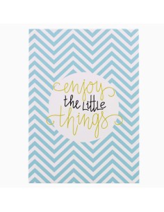 LSALBACBL álbum de foto y protector Azul, Blanco 6 hojas 10 x 15