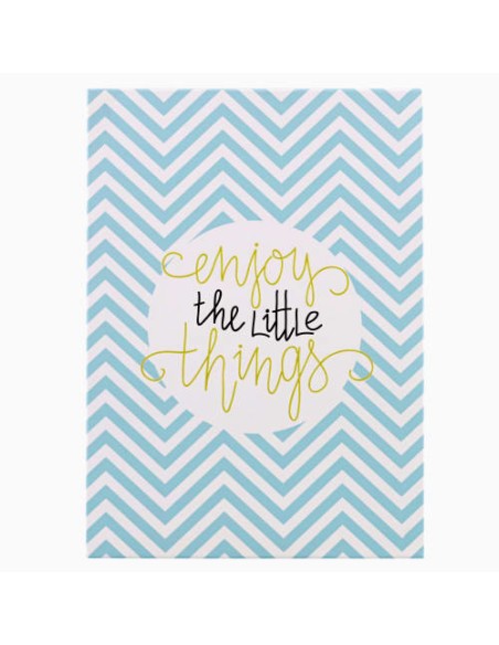 LSALBACBL álbum de foto y protector Azul, Blanco 6 hojas 10 x 15