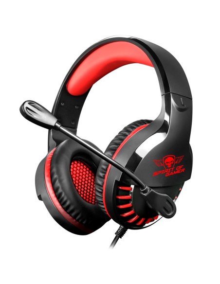 PRO-H3 Auriculares Alámbrico Diadema Juego Negro, Rojo