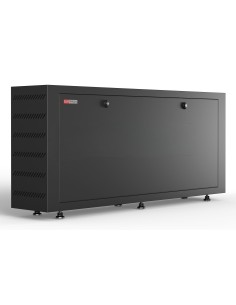 WPN-RNS-171202-B armario rack 17U Bastidor para instalación en suelo Negro