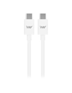 WTCUSBC01 cable USB 1 m USB C Blanco