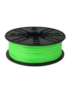 3DP-PLA1.75-01-FG material de impresión 3d Ácido poliláctico (PLA) Verde fluorescente 1 kg