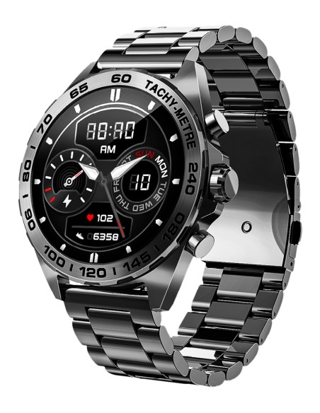 501 3,63 cm (1.43") AMOLED 46.3 mm Oscuro metalizado GPS (satélite)