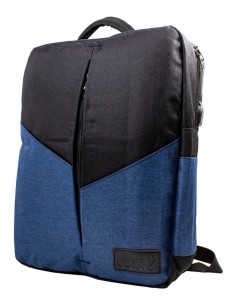 8434847038339 maletines para portátil 40,6 cm (16") Mochila Negro, Azul