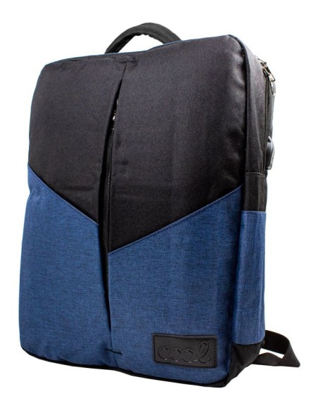 8434847038339 maletines para portátil 40,6 cm (16") Mochila Negro, Azul