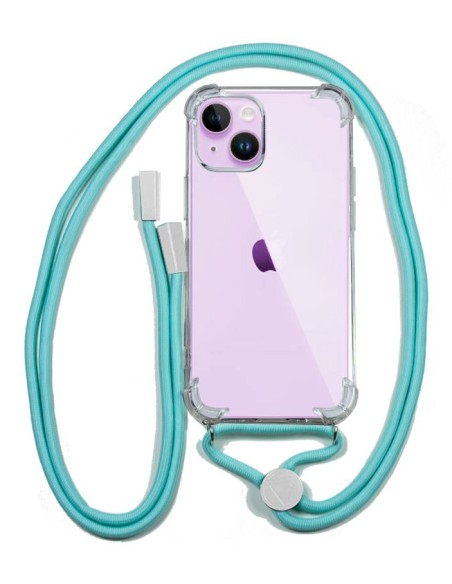 8434847063331 funda para teléfono móvil 15,5 cm (6.1") Color menta, Transparente