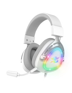 MIC-EH40BK Auriculares Alámbrico Casco Llamadas/Música Blanco