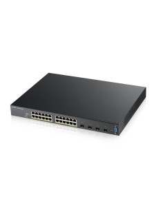 XGS2210-28HP Gestionado L2 Gigabit Ethernet (10/100/1000) Energía sobre Ethernet (PoE) 1U Negro