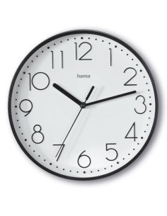 Salina Reloj de cuarzo Alrededor Negro, Blanco
