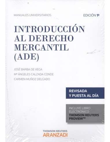 INTRODUCCION AL DERECHO MERCANTIL ADE DUO