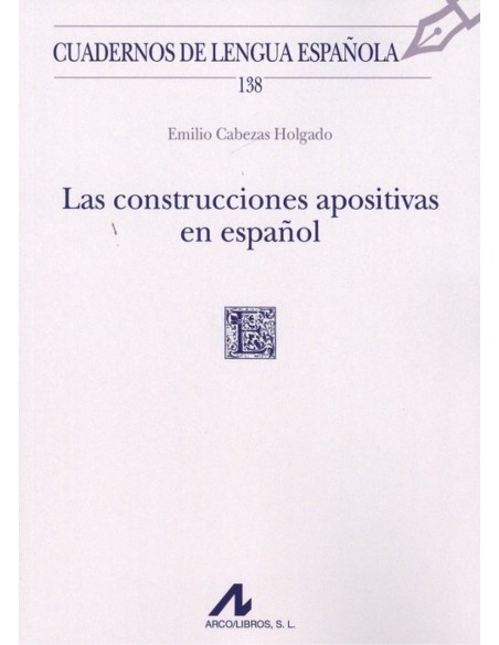 CONSTRUCCIONES APOSITIVAS EN ESPANOL