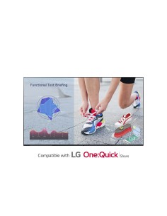 86UL3J-B Pantalla plana para señalización digital 2,18 m (86") IPS Wifi 330 cd / m² 4K Ultra HD Azul WebOS 16/7