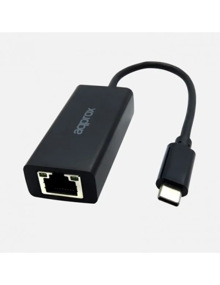 APPC43 cambiador de género para cable USB Type-C RJ-45 Negro