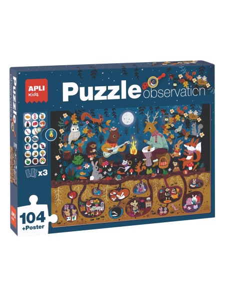 18507 puzzle 104 pieza(s)