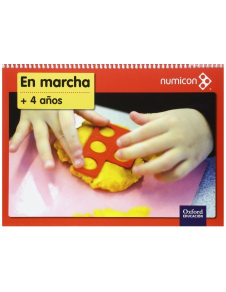 Numicon En Marcha 4 anos Cuaderno de Ejercicios