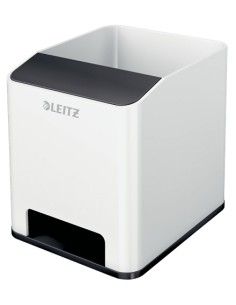 Desk Top Storage porta lápices Poliestireno Negro, Blanco