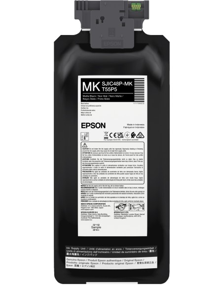 SJIC48P-MK cartucho de tinta 1 pieza(s) Original Negro mate