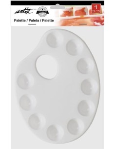 Paleta artistica plastico 285x186cm artist