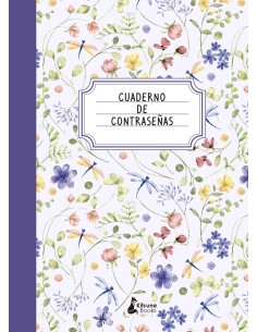 Cuaderno de contrasenas lila