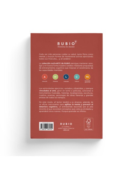 ActivARTE Pasatiempos con arte para mantener tu mente en forma vol III