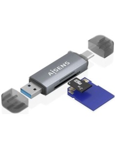 LECTOR DE TARJETAS EXTERNO AISENS ASCR 2AC08 GR USB 31