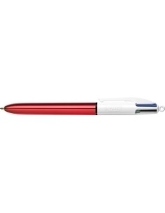 BOLIGRAFO  4 COL.BIC SHINE RED - 1 unidad 982877