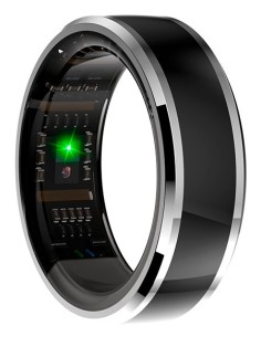 8434847073798 rastreador de actividad No Anillo inteligente rastreador de actividad Negro, Plata