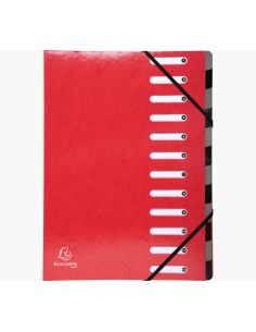 53925E carpeta Caja de cartón Rojo A4