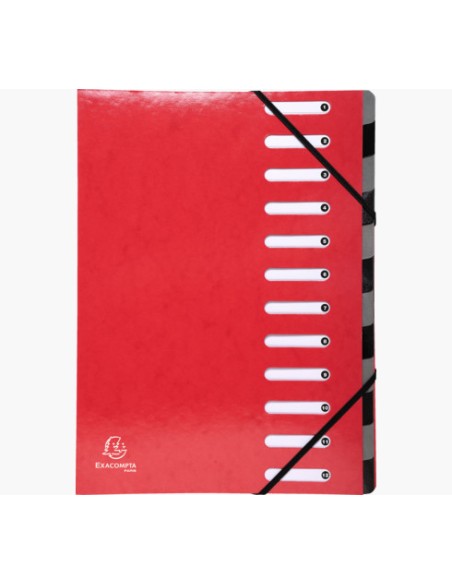 53925E carpeta Caja de cartón Rojo A4