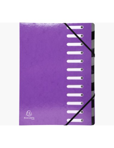 53926E carpeta Caja de cartón Violeta A4