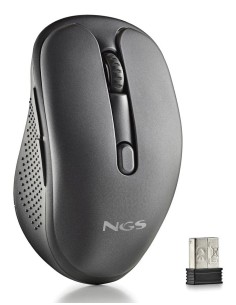 EVO SPOOK ratón Hogar mano derecha RF Wireless + Bluetooth 1600 DPI